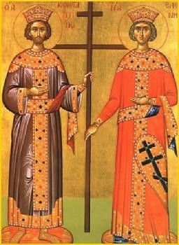 OrthFlash - Equal-to-the-Apostles - Saints Constantine and Helen